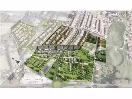 terrain 500 m² elne