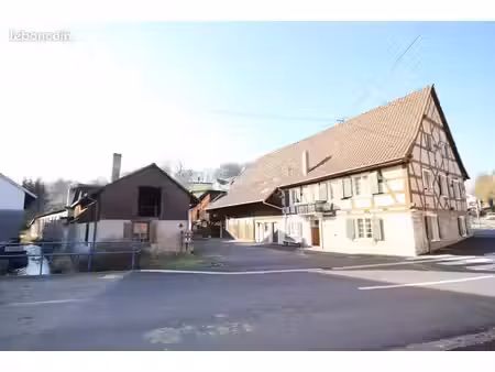 maison alsacienne + appartement indépendant – 7 24 ares