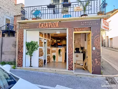 fonds de commerce pizzeria 60 m²