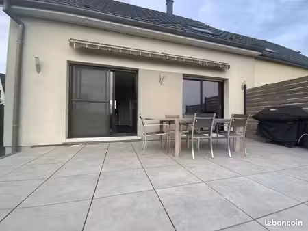 maison ebersheim sur 3 ares face aux champs