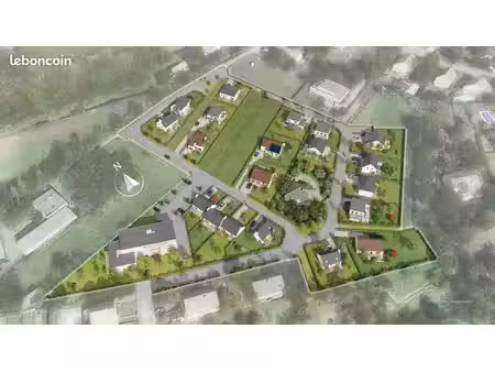 terrain 933 m² reiningue