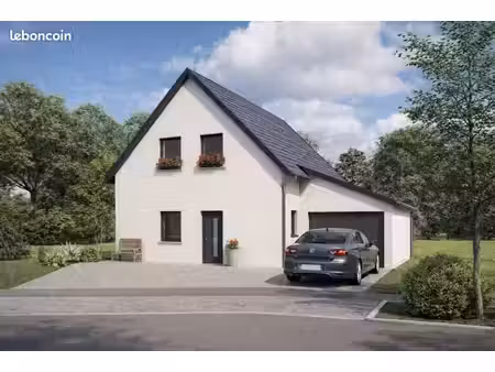 projet de construction d'une maison 107 m² avec terrain à schnersheim (67)