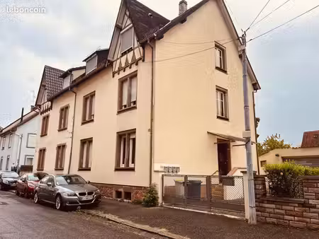 maison 1906 strasbourg robertsau avec garage/atelier et jardin