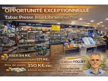 fonds de commerce 100 m² molsheim