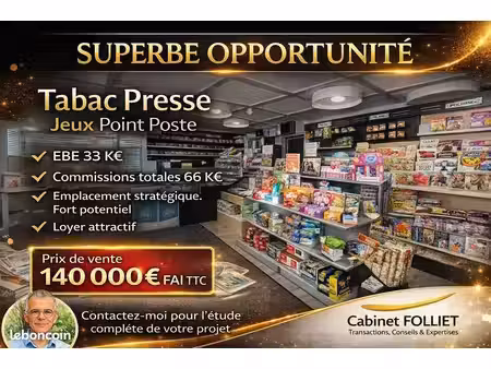 fonds de commerce 60 m² wimmenau
