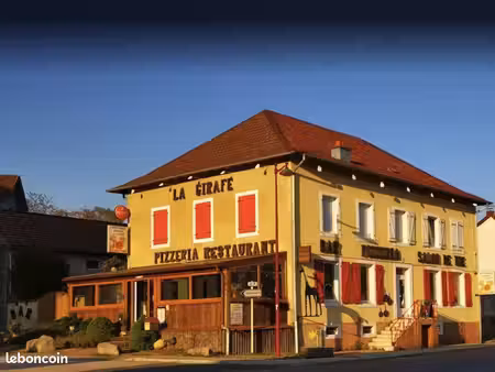 fonds de commerce restaurant - pizzeria feu de bois + logement (88490)