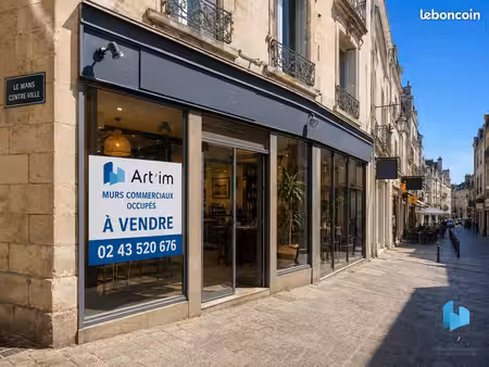 murs commerciaux 104 m² le mans