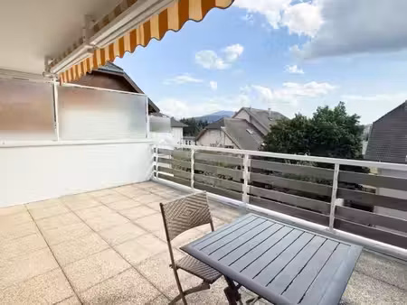 appartement t4 - duplex au dernier étage - cave et garage double