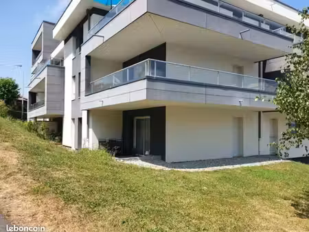 appartement t3 68m2 avec jardin  terrasse  parking  cave