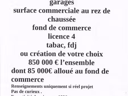commerce +mur+logement