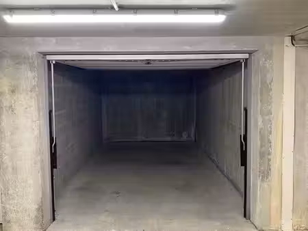garage fermé