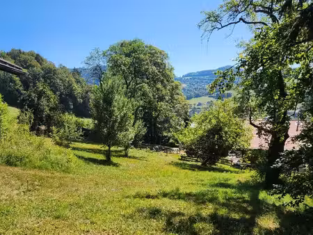 terrain constructible de 750 m² à bogève