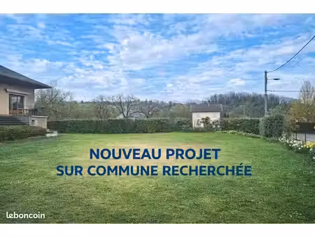 terrain 643 m² hauteville sur fier
