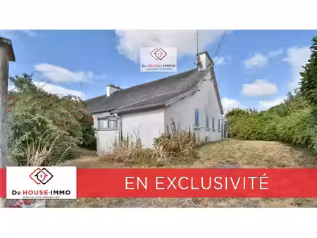 (29360 clohars carnoet ) maison 70 m²  2 chambres  comble aménageable  372 m² terrain