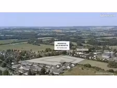 terrain 568 m² forges les eaux