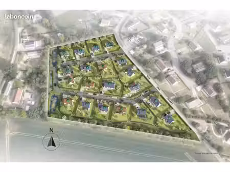 terrain 575 m² tourville les ifs