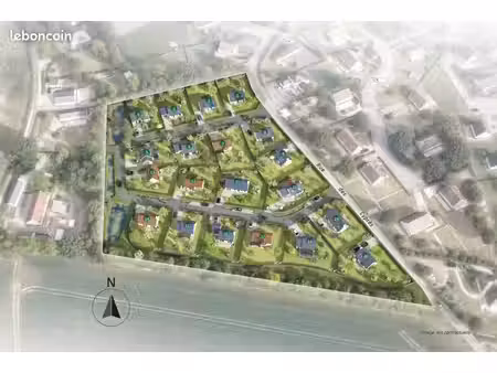 terrain 665 m² tourville les ifs