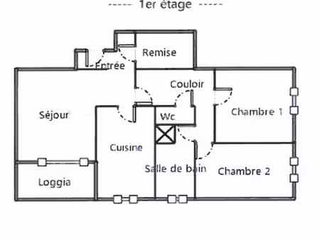 apparemment 3 pièces