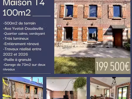 maison brique et silex