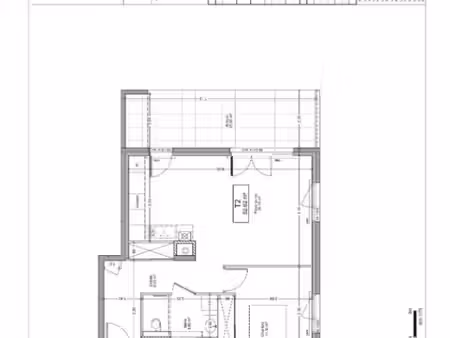 appartement 2 pièces 52 m²