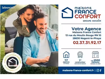 terrain 702 m² houdan