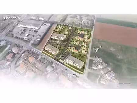 terrain 398 m² niort