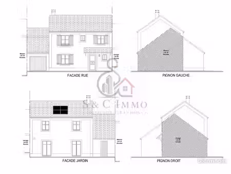 villa 4 pièces 80 m²