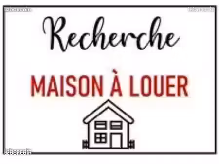 recherche maison à loué