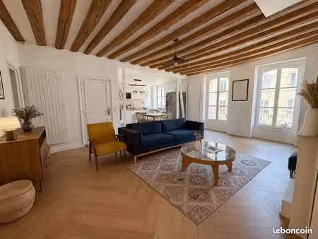 appartement familiale 104m2 au cœur de st germain en laye
