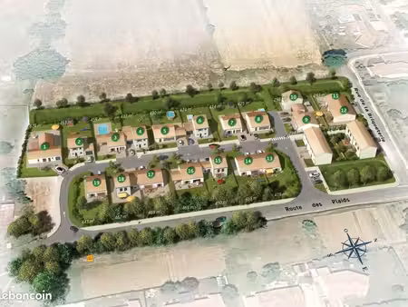 terrain 455 m² nouaille maupertuis