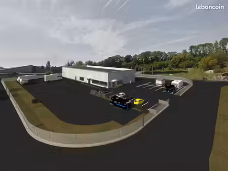 bâtiment industrielle de 1111m2 sur terrain de 5399m2