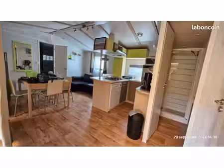 location mobil home spacieux et récent gujan mestras