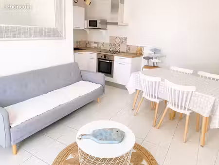 location a l'annee - t3 meublé avec piscine - st georges d 'oleron