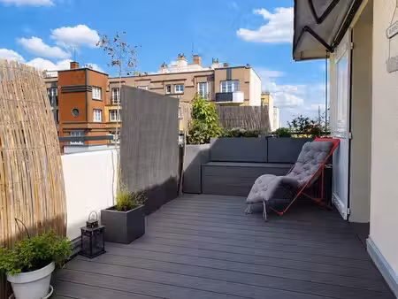 ? 2 pièces meublé 35 m² + terrasse 15 m² + cave — colombes
