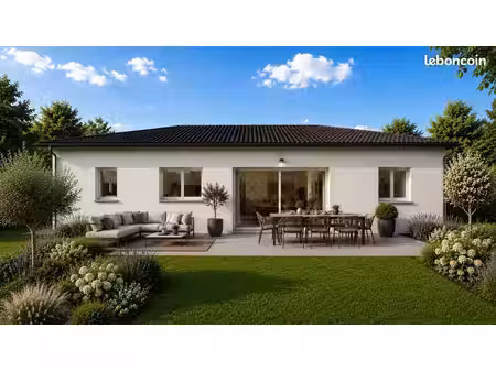 projet de construction d'une maison 90 m² avec terrain à feytiat (87)