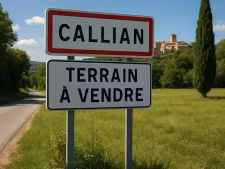 terrain 1 349 m² callian