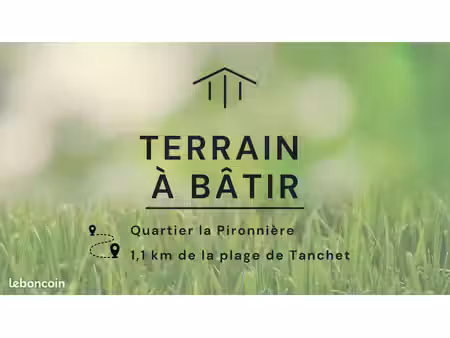 terrain à bâtir littoral - la pironnière