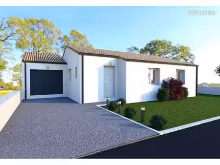 maison 3 chambres sur un terrain de 390 m² à les sables-d'olonne