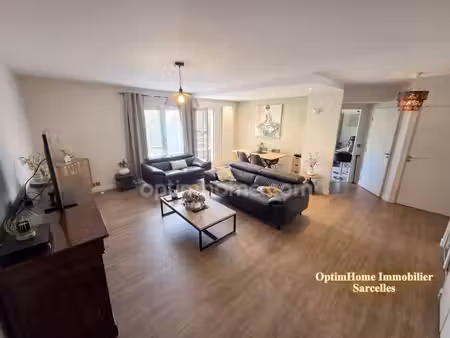sarcelles village - appartement duplex - 5 pièces / 3 chambres - 97m2 - 245 000 € fai