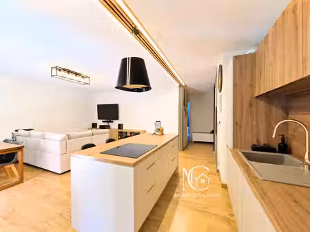 appartement 3p environ 66m² avec grande terrasse et parking en sous-sol - commodités à pie