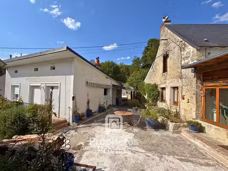 à vendre 37190 azay-le-rideau deux maisons 150m² et 86 m² jardin