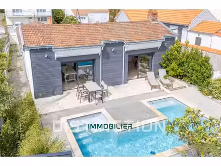 pornic - la birochère - maison 100m2 habitables - piscine