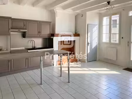 exclusivité à vendre cheillé 37190 maison de ville 4 pièces