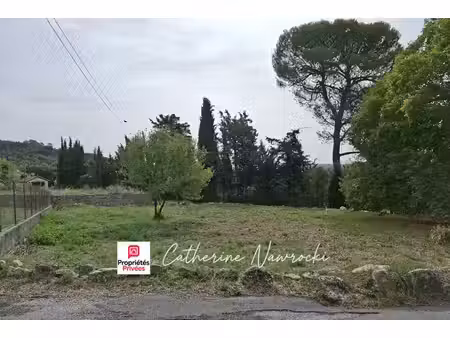 vente terrain plat constructible 470 m²