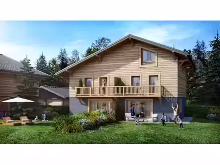 un nouveau programme mixant appartements et chalets neufs  situé dans un cadre ensoleillé.