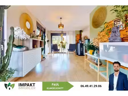maison individuelle 5 pièces de 128 m2 avec piscine  garage et