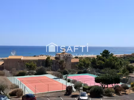 appartement 32 m² – vue mer – parking  piscine  tennis