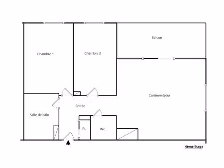 appartement 3 pieces // sathonay camp