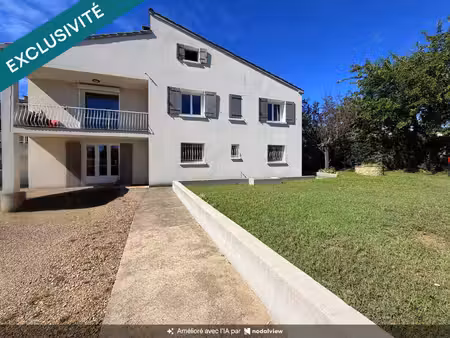 belle villa familiale t7 sur un terrain clôturé avec piscine et garage