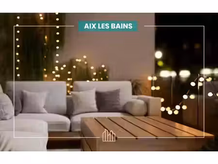 vente appartement neuf 4 pièces 94m2 aix-les-bains - 645000 € - surface privée